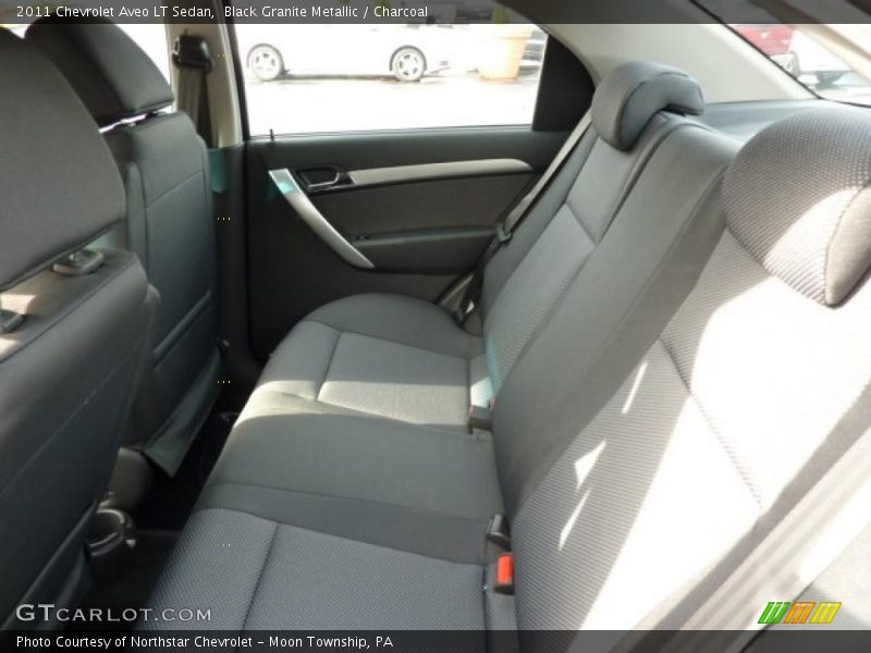 Black Granite Metallic / Charcoal 2011 Chevrolet Aveo LT Sedan