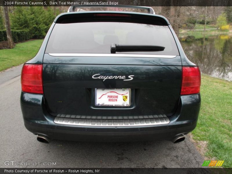 Dark Teal Metallic / Havanna/Sand Beige 2004 Porsche Cayenne S