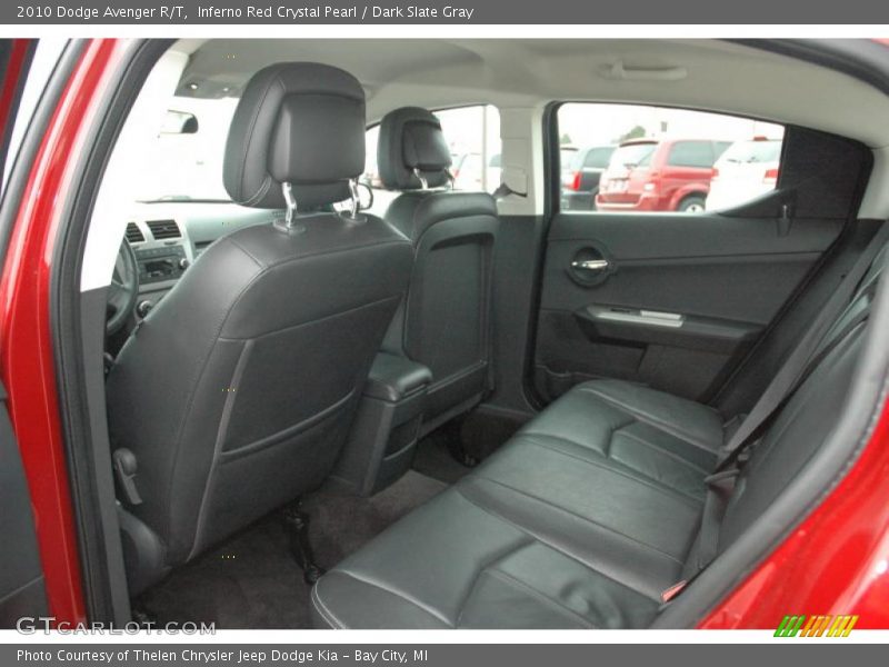 Inferno Red Crystal Pearl / Dark Slate Gray 2010 Dodge Avenger R/T