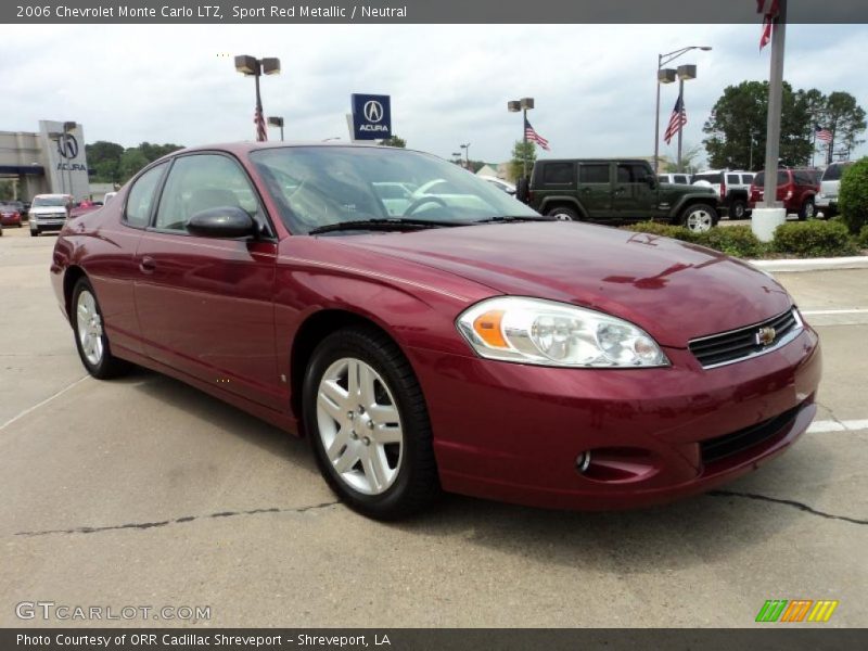 Front 3/4 View of 2006 Monte Carlo LTZ