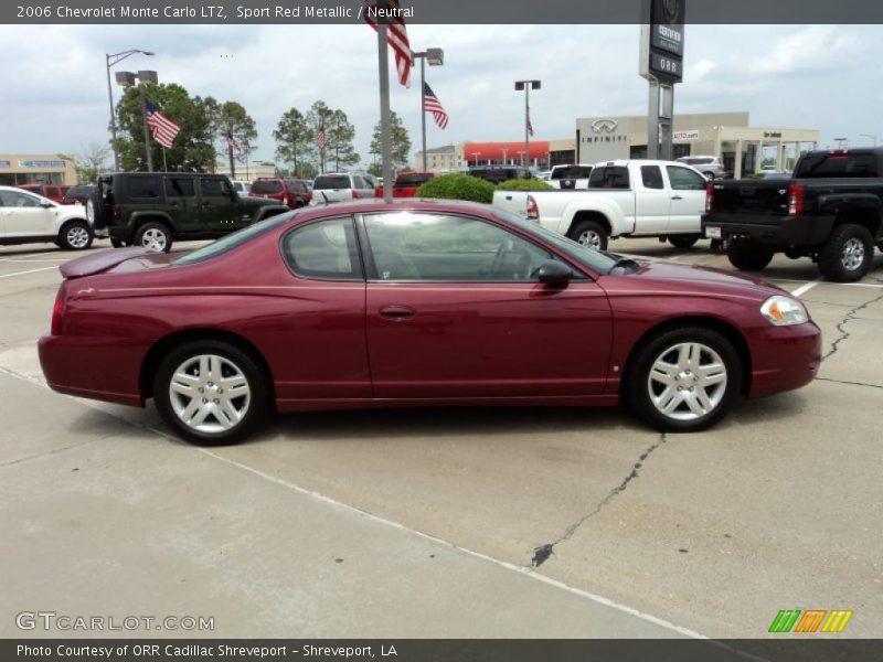  2006 Monte Carlo LTZ Sport Red Metallic