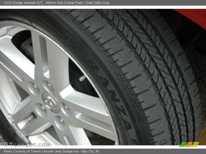 Inferno Red Crystal Pearl / Dark Slate Gray 2010 Dodge Avenger R/T