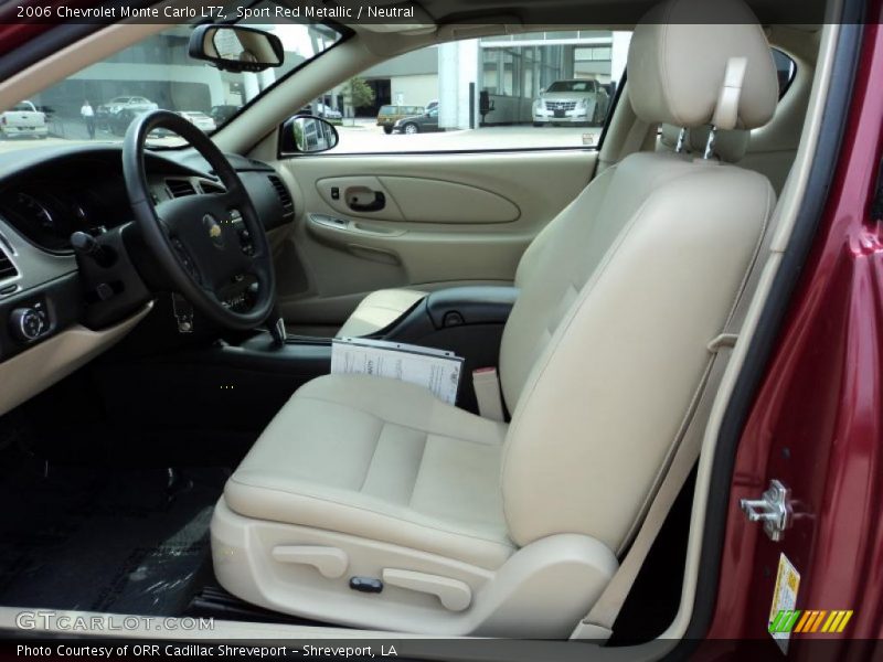  2006 Monte Carlo LTZ Neutral Interior