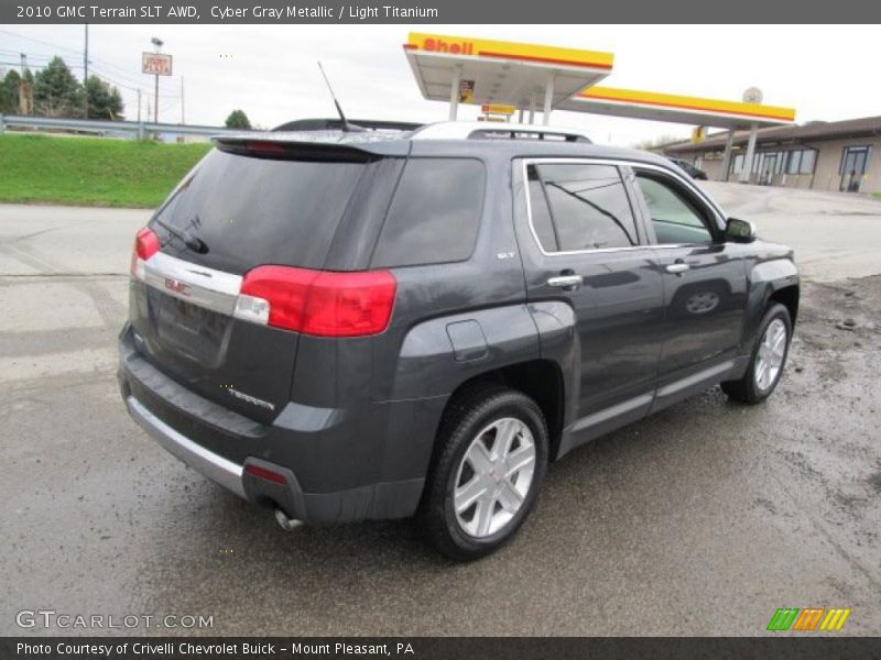 Cyber Gray Metallic / Light Titanium 2010 GMC Terrain SLT AWD