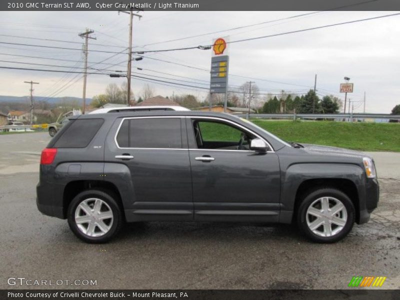 Cyber Gray Metallic / Light Titanium 2010 GMC Terrain SLT AWD