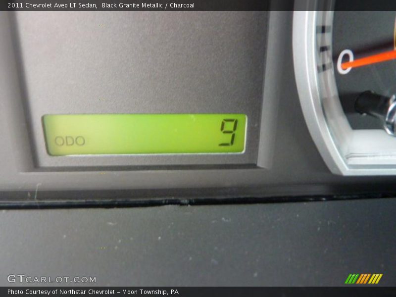 Black Granite Metallic / Charcoal 2011 Chevrolet Aveo LT Sedan