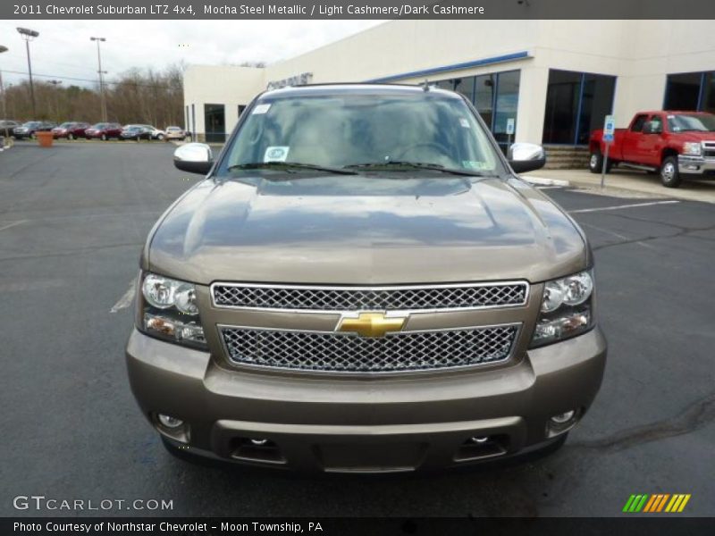 Mocha Steel Metallic / Light Cashmere/Dark Cashmere 2011 Chevrolet Suburban LTZ 4x4