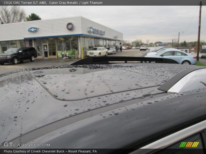 Cyber Gray Metallic / Light Titanium 2010 GMC Terrain SLT AWD
