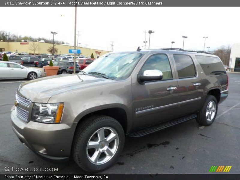 Mocha Steel Metallic / Light Cashmere/Dark Cashmere 2011 Chevrolet Suburban LTZ 4x4