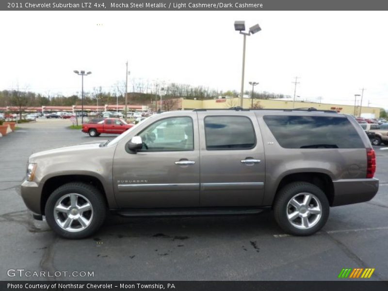 Mocha Steel Metallic / Light Cashmere/Dark Cashmere 2011 Chevrolet Suburban LTZ 4x4