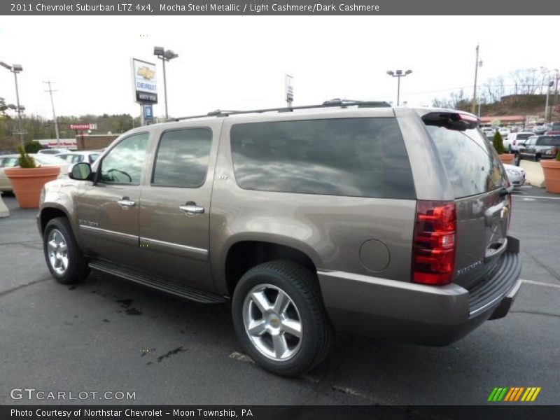 Mocha Steel Metallic / Light Cashmere/Dark Cashmere 2011 Chevrolet Suburban LTZ 4x4