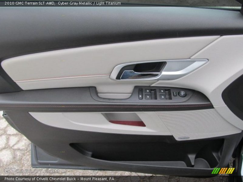 Cyber Gray Metallic / Light Titanium 2010 GMC Terrain SLT AWD