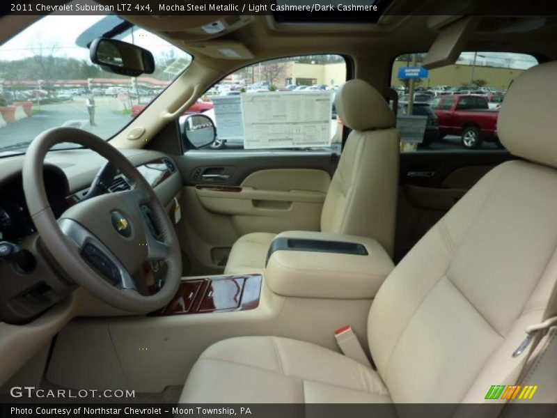 Mocha Steel Metallic / Light Cashmere/Dark Cashmere 2011 Chevrolet Suburban LTZ 4x4