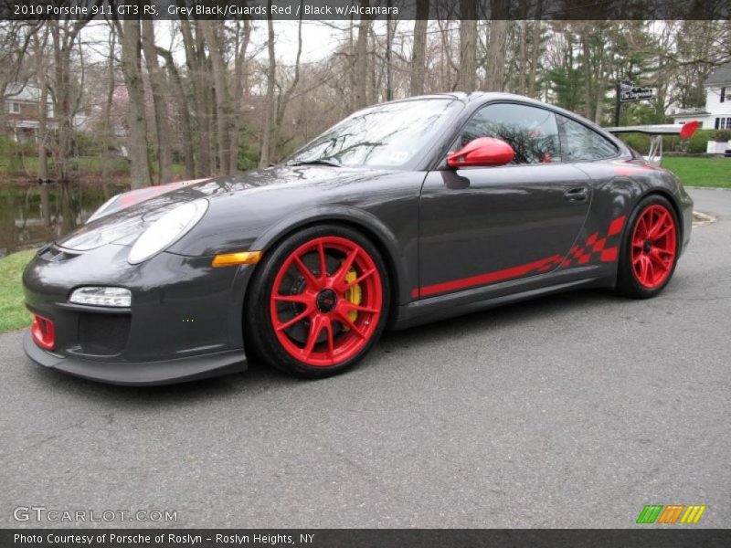  2010 911 GT3 RS Grey Black/Guards Red