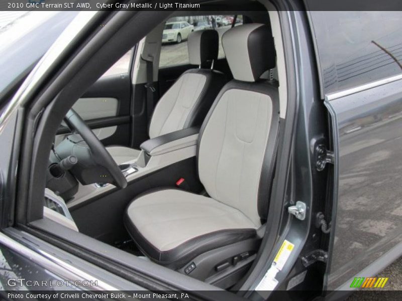 Cyber Gray Metallic / Light Titanium 2010 GMC Terrain SLT AWD