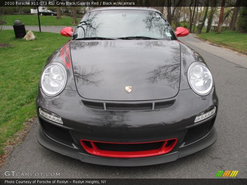  2010 911 GT3 RS Grey Black/Guards Red