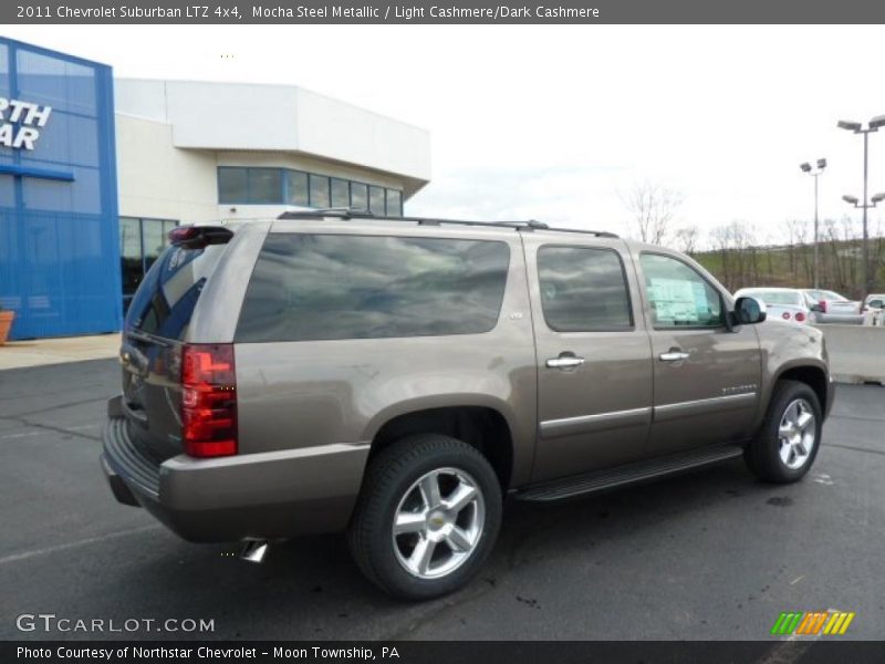 Mocha Steel Metallic / Light Cashmere/Dark Cashmere 2011 Chevrolet Suburban LTZ 4x4