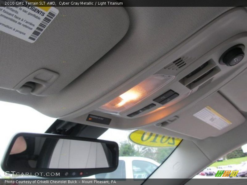 Cyber Gray Metallic / Light Titanium 2010 GMC Terrain SLT AWD