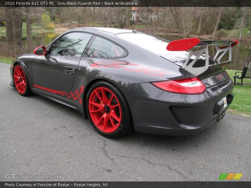  2010 911 GT3 RS Grey Black/Guards Red