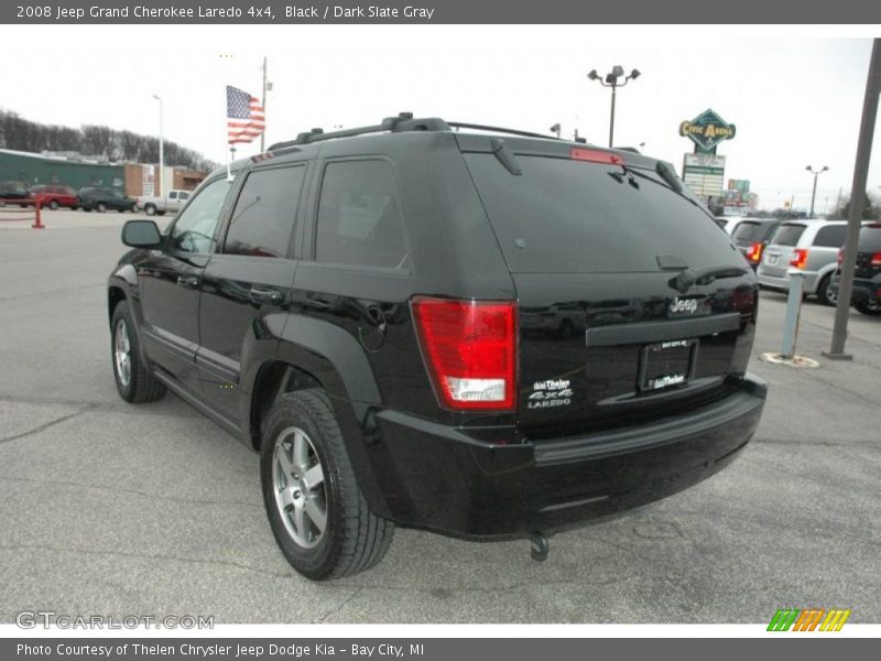 Black / Dark Slate Gray 2008 Jeep Grand Cherokee Laredo 4x4