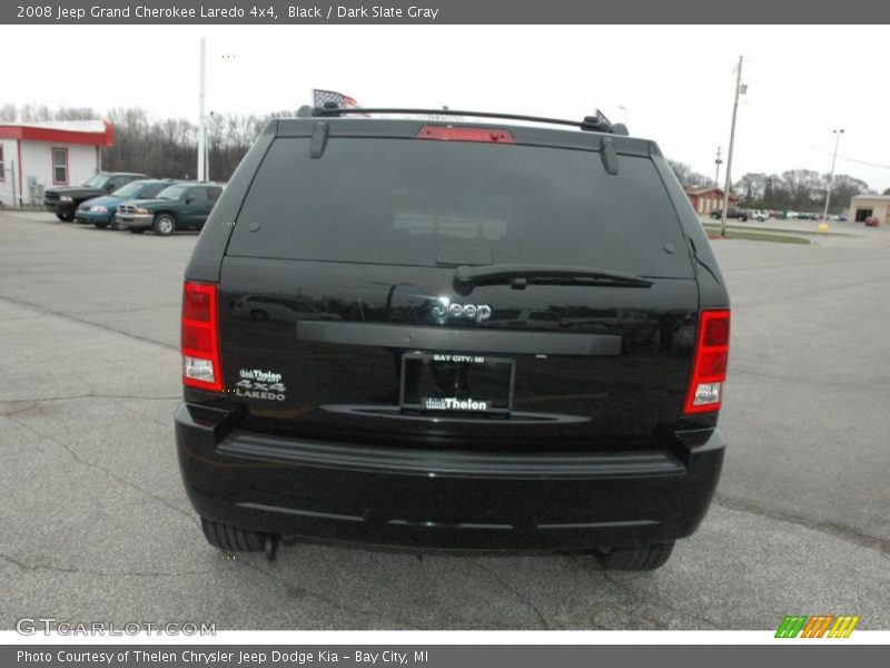 Black / Dark Slate Gray 2008 Jeep Grand Cherokee Laredo 4x4