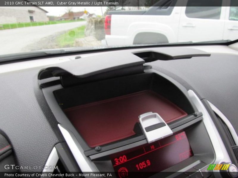 Cyber Gray Metallic / Light Titanium 2010 GMC Terrain SLT AWD