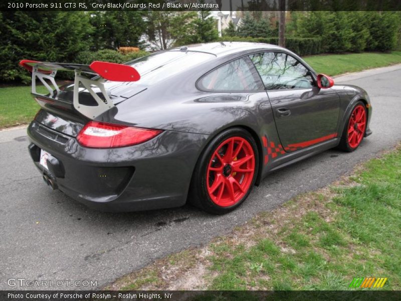  2010 911 GT3 RS Grey Black/Guards Red