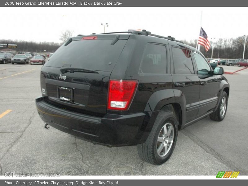 Black / Dark Slate Gray 2008 Jeep Grand Cherokee Laredo 4x4