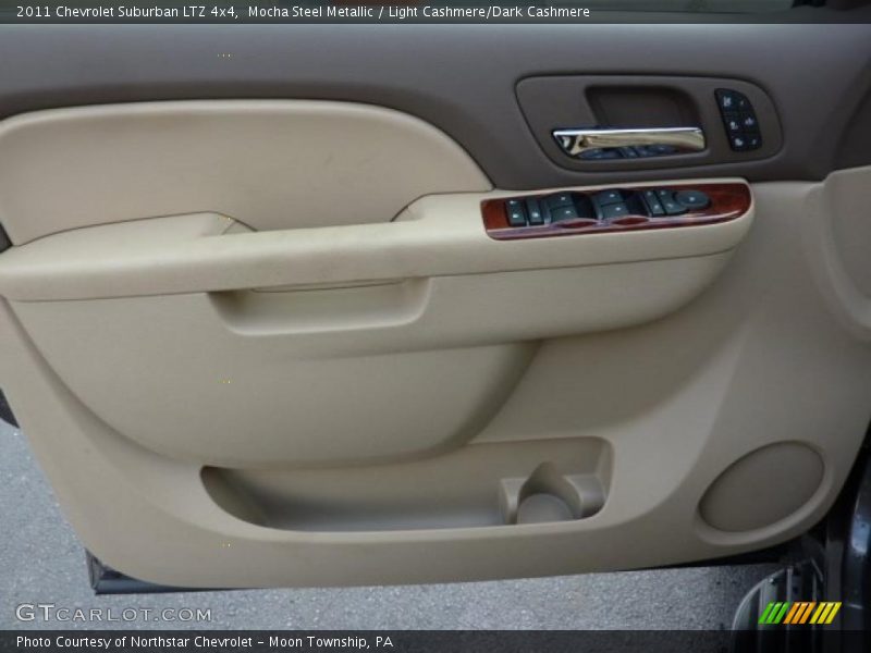 Mocha Steel Metallic / Light Cashmere/Dark Cashmere 2011 Chevrolet Suburban LTZ 4x4