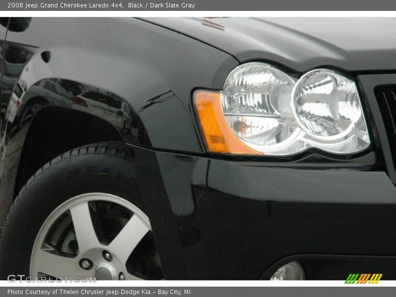 Black / Dark Slate Gray 2008 Jeep Grand Cherokee Laredo 4x4