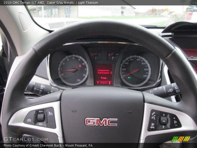 Cyber Gray Metallic / Light Titanium 2010 GMC Terrain SLT AWD