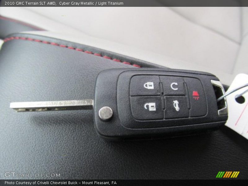 Cyber Gray Metallic / Light Titanium 2010 GMC Terrain SLT AWD