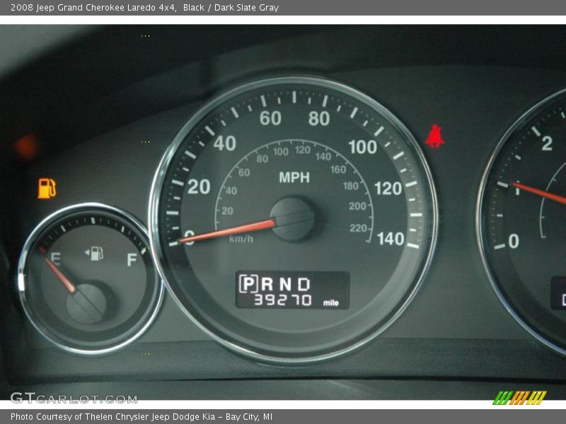 Black / Dark Slate Gray 2008 Jeep Grand Cherokee Laredo 4x4