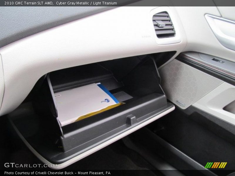 Cyber Gray Metallic / Light Titanium 2010 GMC Terrain SLT AWD