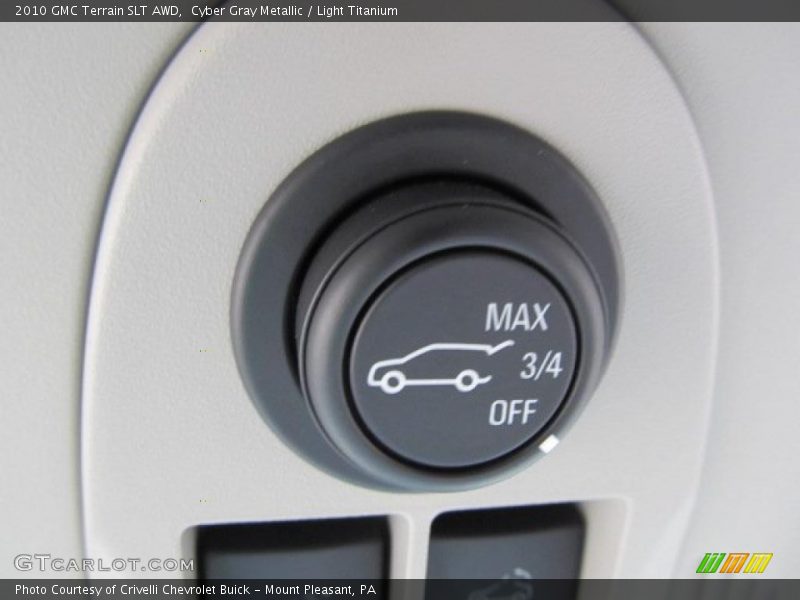 Cyber Gray Metallic / Light Titanium 2010 GMC Terrain SLT AWD