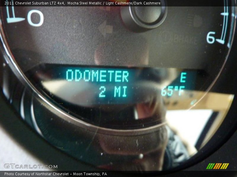 Mocha Steel Metallic / Light Cashmere/Dark Cashmere 2011 Chevrolet Suburban LTZ 4x4