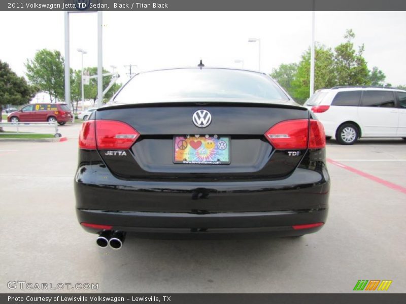 Black / Titan Black 2011 Volkswagen Jetta TDI Sedan