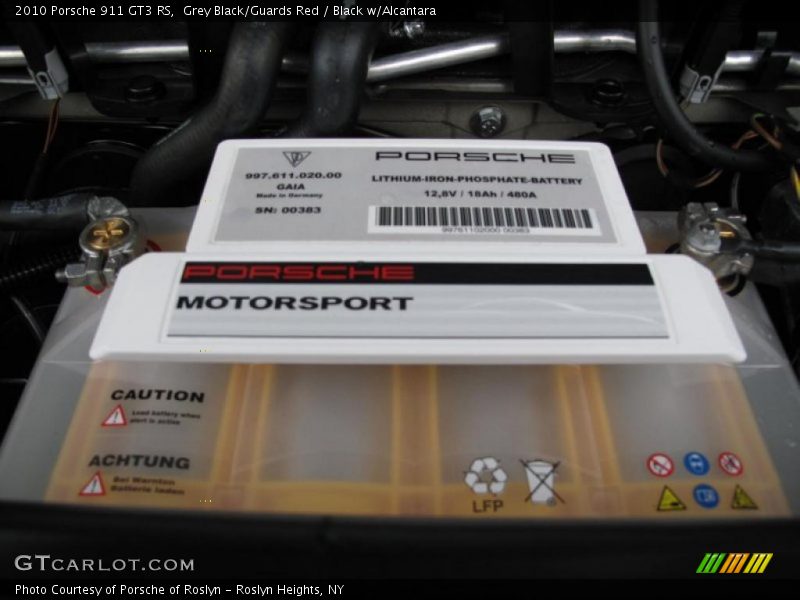 Books/Manuals of 2010 911 GT3 RS