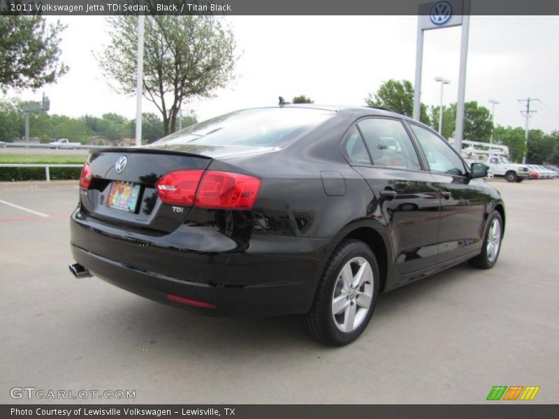 Black / Titan Black 2011 Volkswagen Jetta TDI Sedan