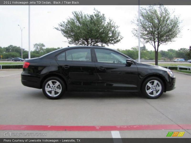 Black / Titan Black 2011 Volkswagen Jetta TDI Sedan