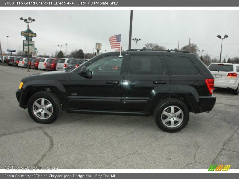 Black / Dark Slate Gray 2008 Jeep Grand Cherokee Laredo 4x4