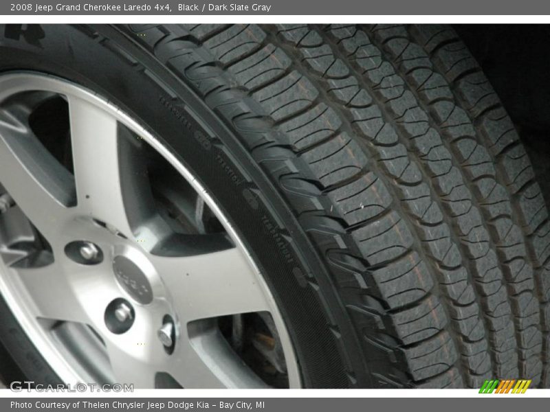 Black / Dark Slate Gray 2008 Jeep Grand Cherokee Laredo 4x4