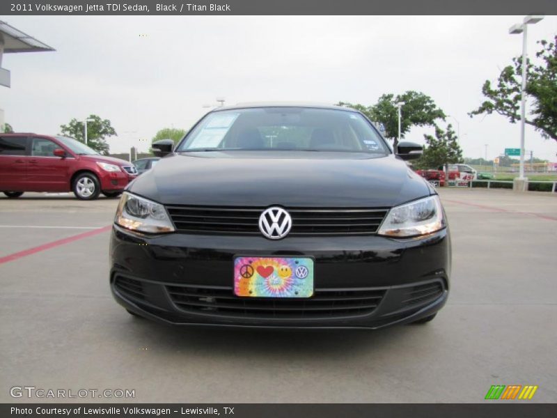 Black / Titan Black 2011 Volkswagen Jetta TDI Sedan