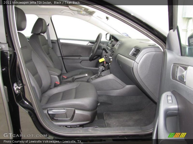 Black / Titan Black 2011 Volkswagen Jetta TDI Sedan