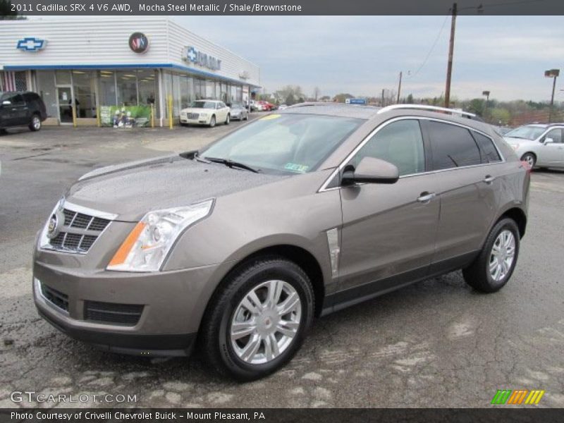 Mocha Steel Metallic / Shale/Brownstone 2011 Cadillac SRX 4 V6 AWD