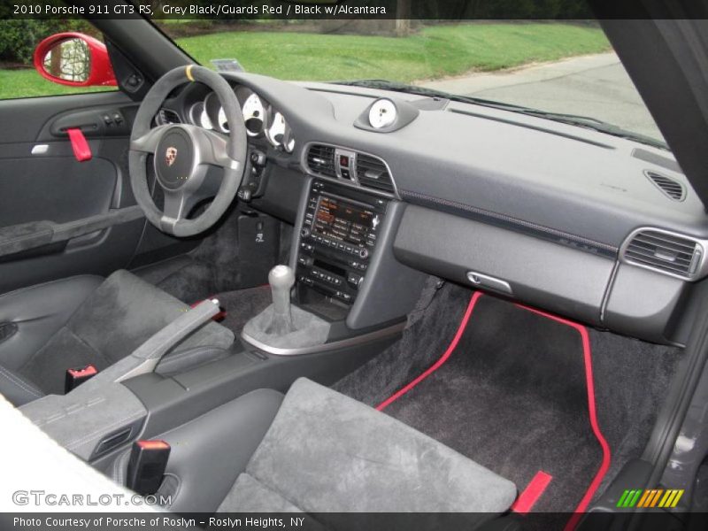 Grey Black/Guards Red / Black w/Alcantara 2010 Porsche 911 GT3 RS