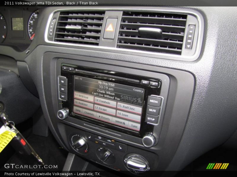 Black / Titan Black 2011 Volkswagen Jetta TDI Sedan