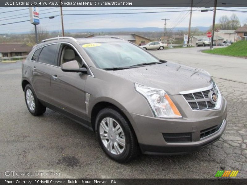 Mocha Steel Metallic / Shale/Brownstone 2011 Cadillac SRX 4 V6 AWD