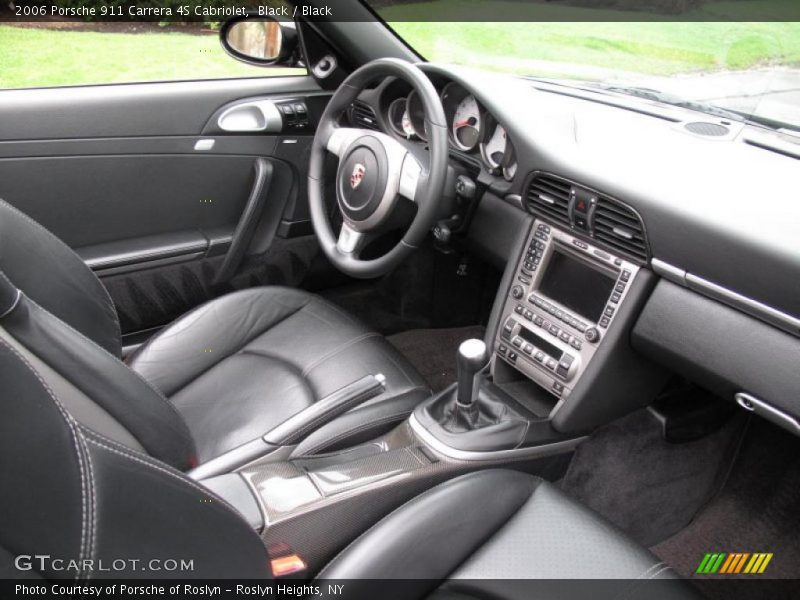 Black / Black 2006 Porsche 911 Carrera 4S Cabriolet