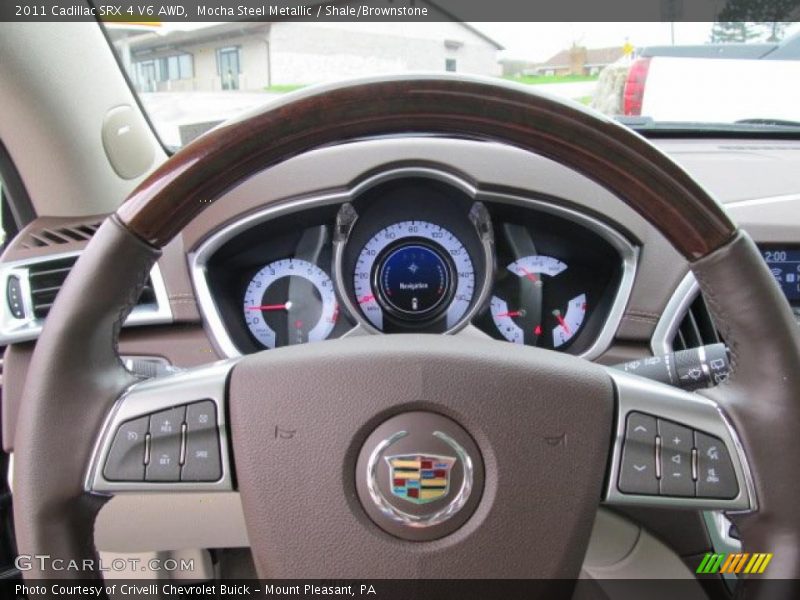 Mocha Steel Metallic / Shale/Brownstone 2011 Cadillac SRX 4 V6 AWD